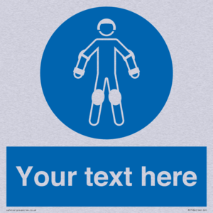 Custom protective roller sport equipment must be worn